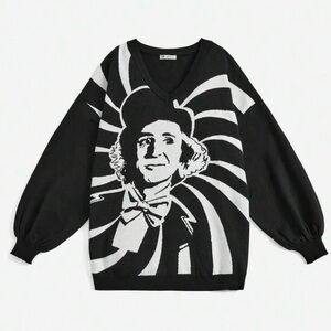 NWT Willy Wonka and The Chocolate Factory Sweater